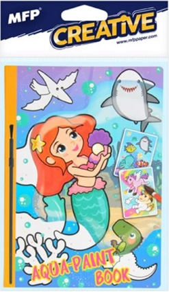 Malowanie wodą - Książka 8 Obrazków