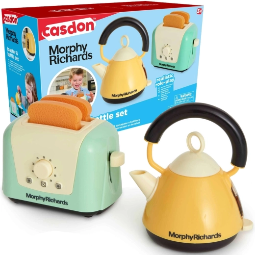 Outletowy dziecięcy czajnik i toster Morphy Richards Casdon – niekompletny