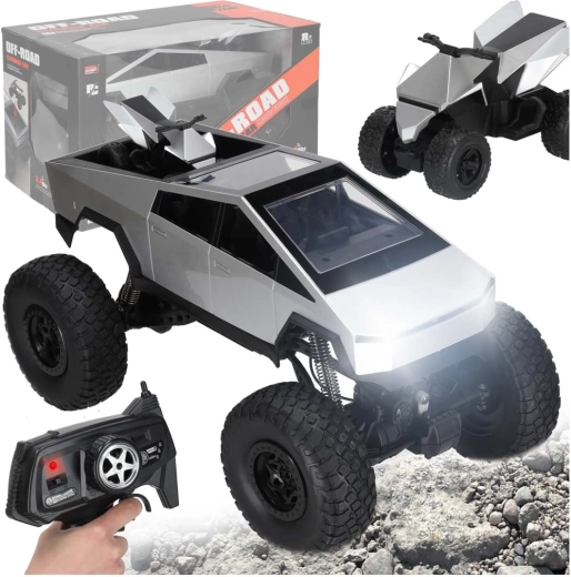 Zdalnie sterowany terenowy samochód Cyber Pickup Truck 1:8 2,4 GHz