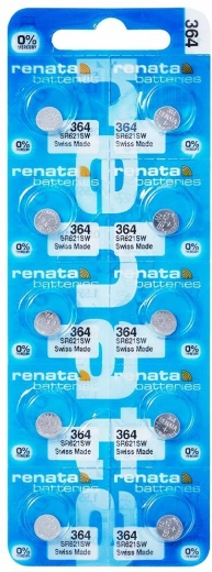 Bateria guzikowa Renata 364 1,55 V (10 szt.)