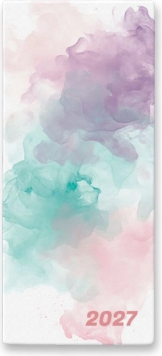 Kalendarz miesięczny 2027 Watercolour w okładce PVC