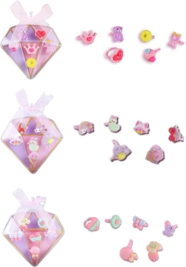 Plejo zestaw dziecięcych pierścionków