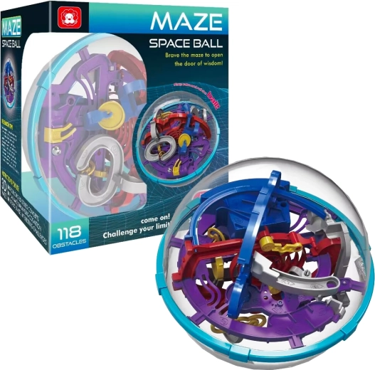 3D labirynt Kosmos – 118 poziomów