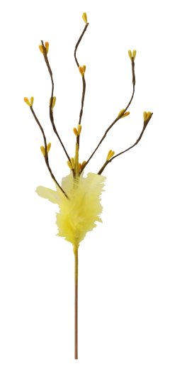 Wielkanocna dekoracyjna gałązka na piku 32 cm