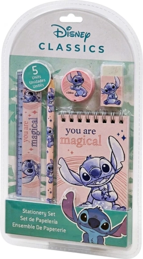 Zestaw piśmienniczy Lilo i Stitch – 5-elementowy