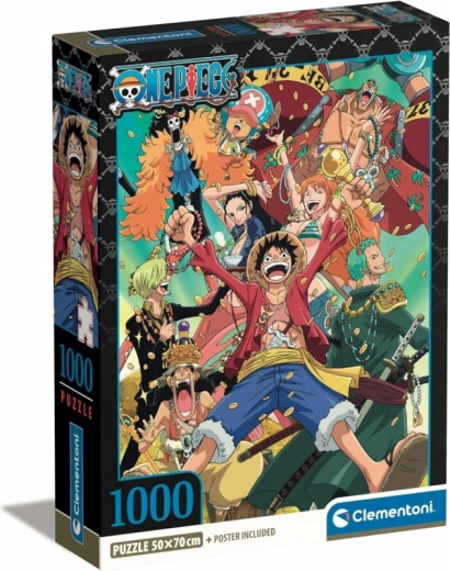 Kompaktowe puzzle Anime One Piece 1000 elementów