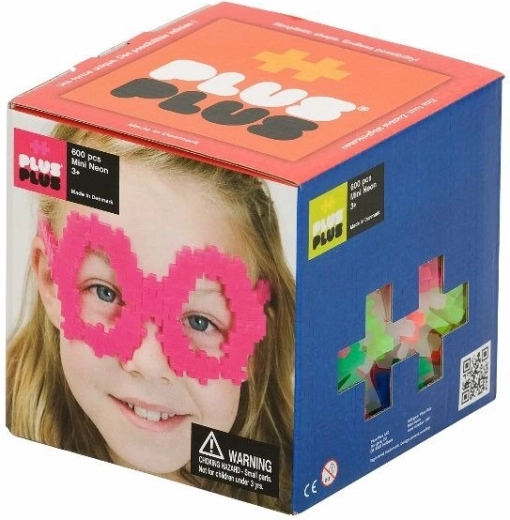 Plastikowa konstrukcja PlusPlus Mini Neon - 600 elementów