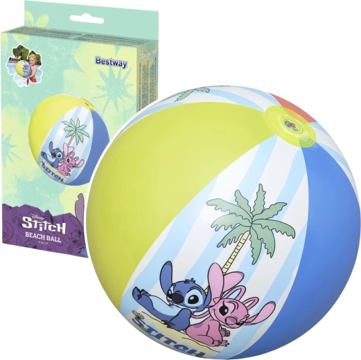Dziecięca dmuchana piłka plażowa Bestway Stitch 51 cm