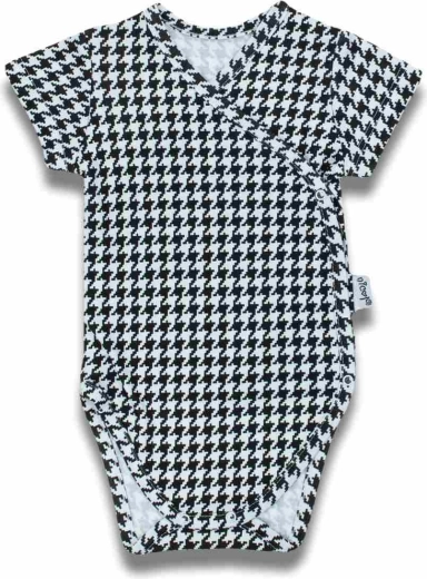 Bawełniane body niemowlęce z krótkim rękawem Nicol Viki