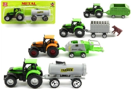 Traktor z przyczepą dla dzieci