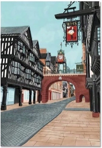 Malowanie diamentowe – Duch ulicy 30 × 40 cm