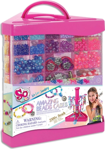 Tasia kreatywny zestaw koralików ze stojakiem 2500 szt.