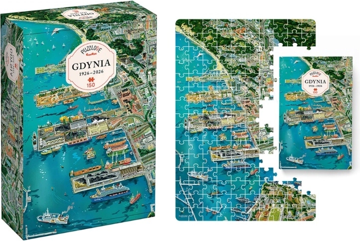 CzuCzu Puzzlove Gdynia 150 elementów
