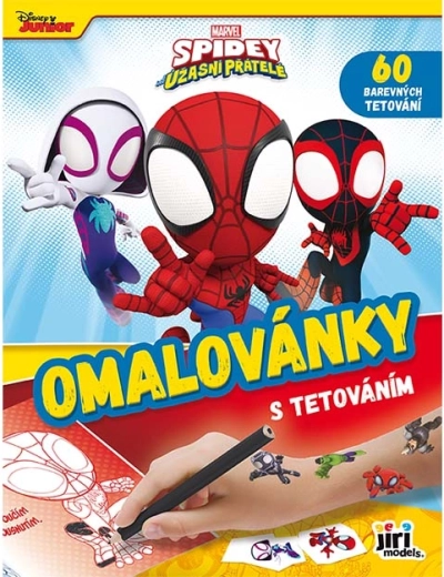 Kolorowanki z tatuażami Spidey