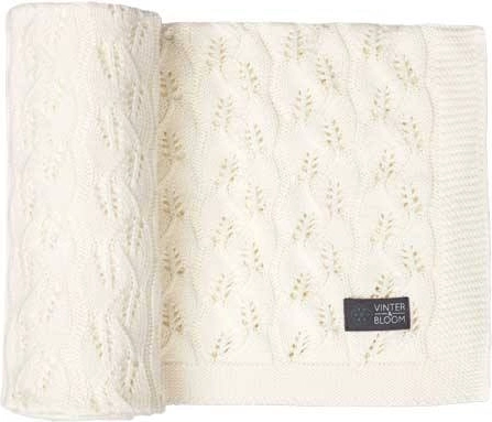 VINTER & BLOOM kocyk moment organic warm white