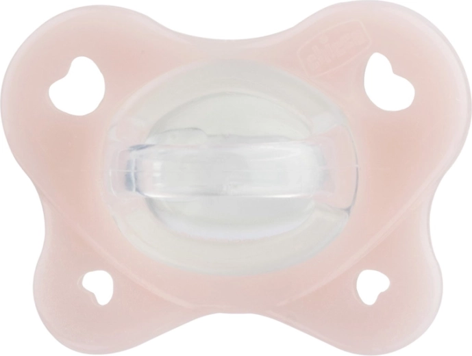 Chicco PhysioForma Dual Soft smoczek różowy 0–2 miesiące