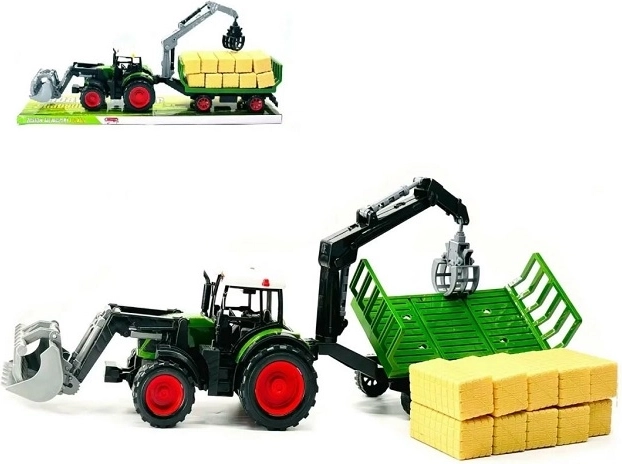 Traktor z maszyną rolniczą