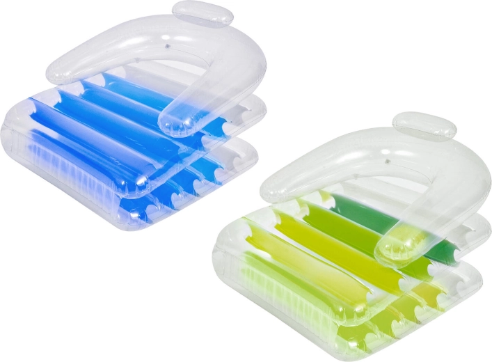 Nadmuchiwana leżanka/krzesło na wodę 180 × 79 × 48 cm, mix kolorów