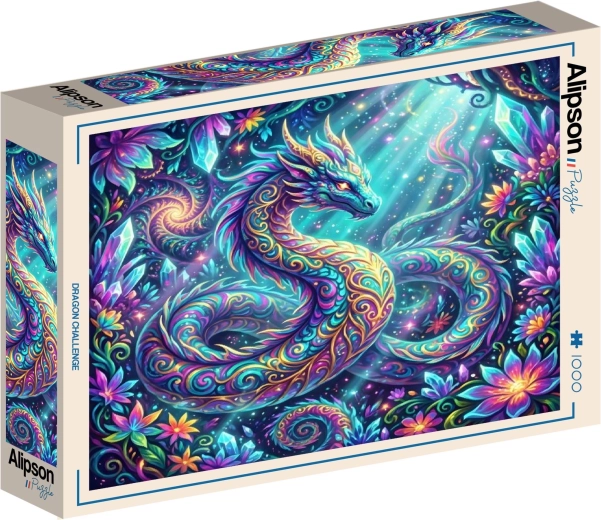 Alipson puzzle kwadratowe Smocze wyzwanie 1000 elementów