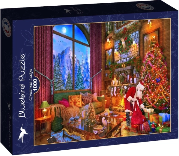 Puzzle Bluebird Chatka bożonarodzeniowa 1000 elementów