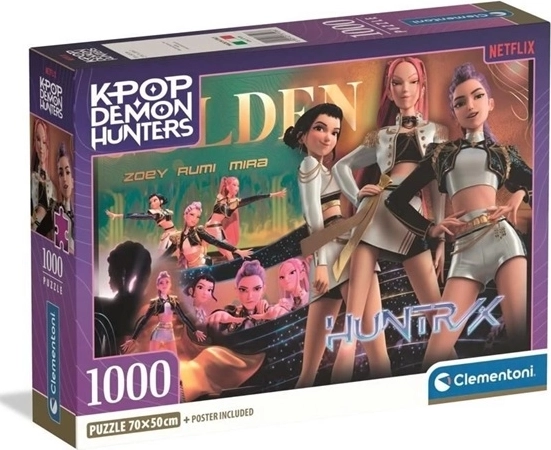 Puzzle Clementoni K‑Pop Demon Hunters 1000 elementów