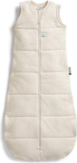 Ergopouch śpiworek z organicznej bawełny Jersey oatmeal marle 2,5 tog (8–24 mies.)