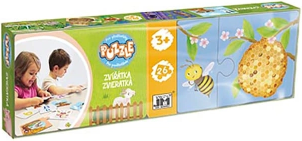 Puzzle dla przedszkolaków – Zwierzątka