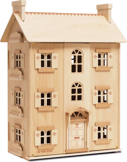 Le Toy Van naturalny drewniany domek dla lalek