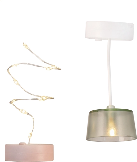 Oświetlenie do domku dla lalek Lundby – 2 lampy - 2 szt.