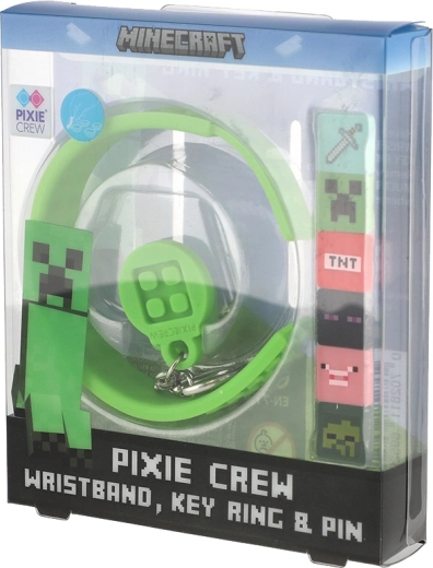 Zestaw Pixie Crew 3 w 1: bransoletka, brelok i przypinka