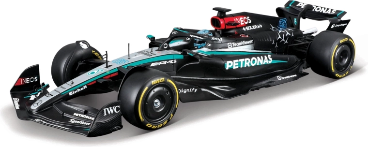 Bburago zestaw konstrukcyjny modelu wyścigowego F1 Mercedes‑AMG Petronas W15 2024 George Russell 1:24