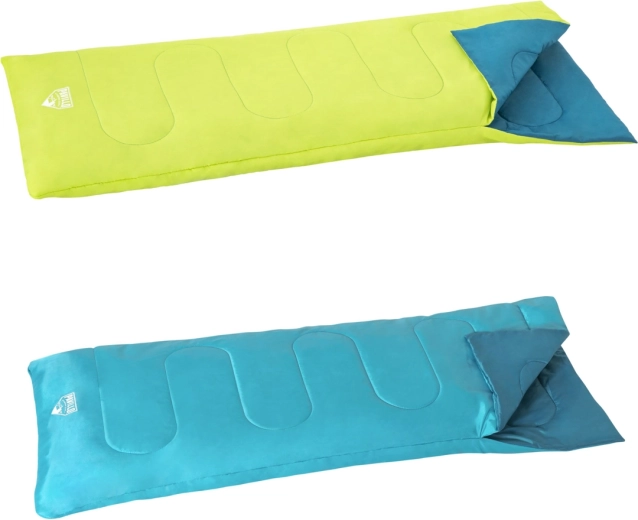 Śpiwór Bestway Evade 15 zielony lub żółty 180 × 75 cm