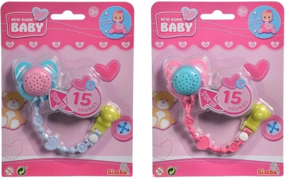 NBB Klips z smoczkiem z dźwiękami