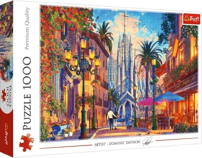 Puzzle 1000 - Barcelona, Hiszpania