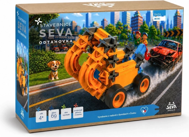 Seva mini laweta – zestaw konstrukcyjny 69 elementów
