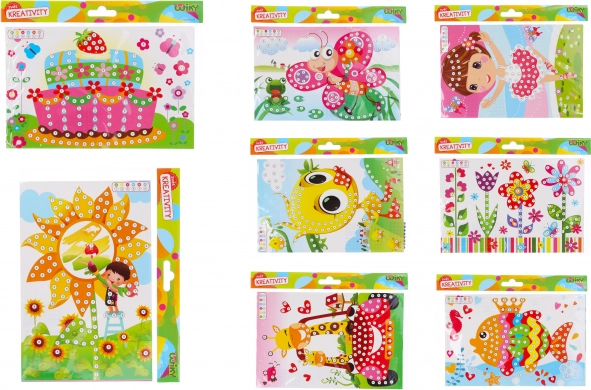 Kreatywny zestaw kamyków