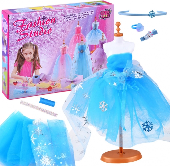 Kreatywny zestaw dla małej projektantki mody