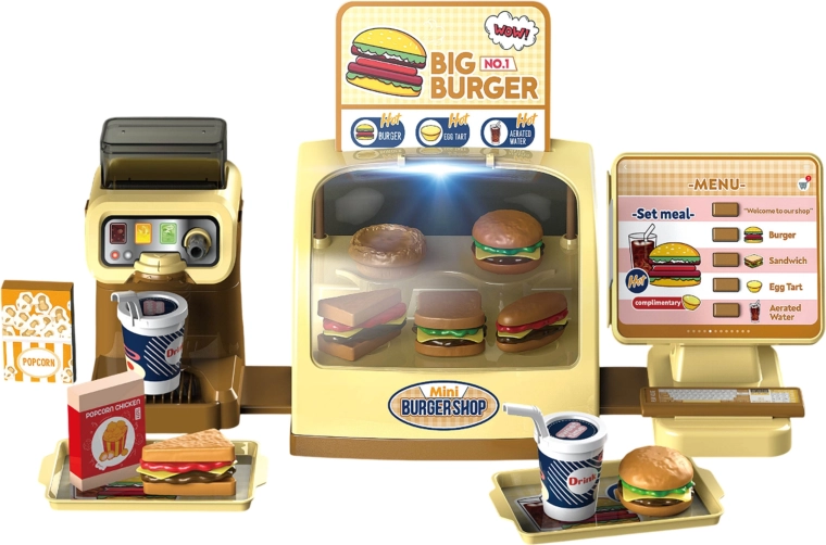 Interaktywna restauracja dziecięca Woopie Big Burger