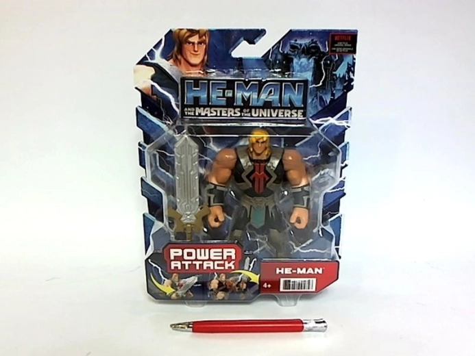 Figurka He-Man Power Attack z mieczem (Masters of the Universe)