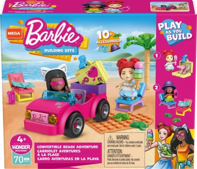 Mega Construx Barbie ulubione miejsca