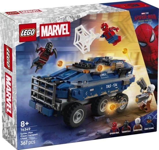 LEGO Marvel Pościg Spider-Mana za więziennym wozem