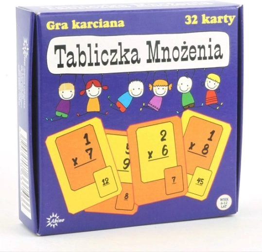 Gra karciana Tabliczka mnożenia