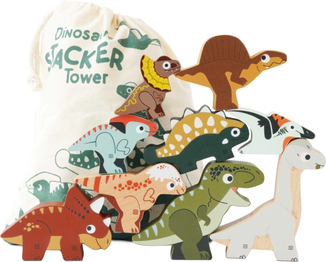 Le Toy Van wieża do układania dinozaurów
