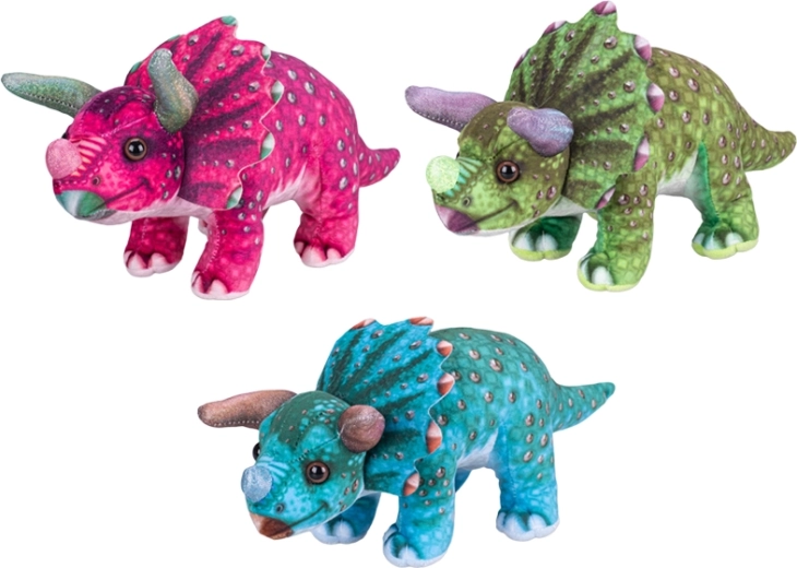 Pluszowy triceratops 30 cm
