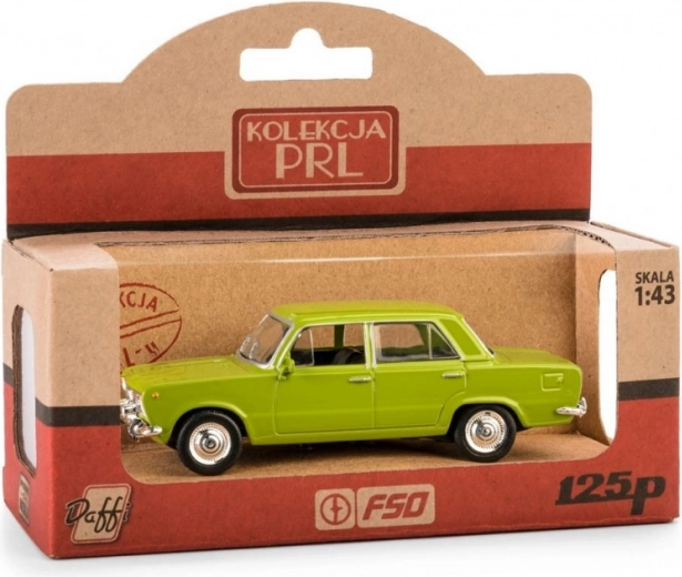 Model auta FIAT 125p PRL – zielony 1:43