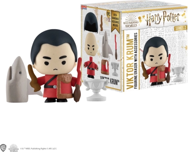 Harry Potter gumowa figurka Viktor Krum (Seria 2)