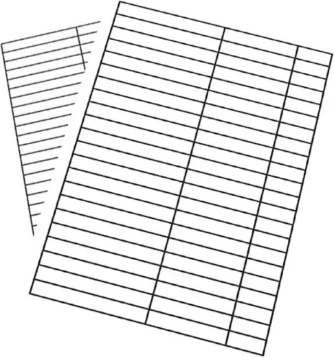 Podkładka do zeszytu A4 – linie - 1 szt.