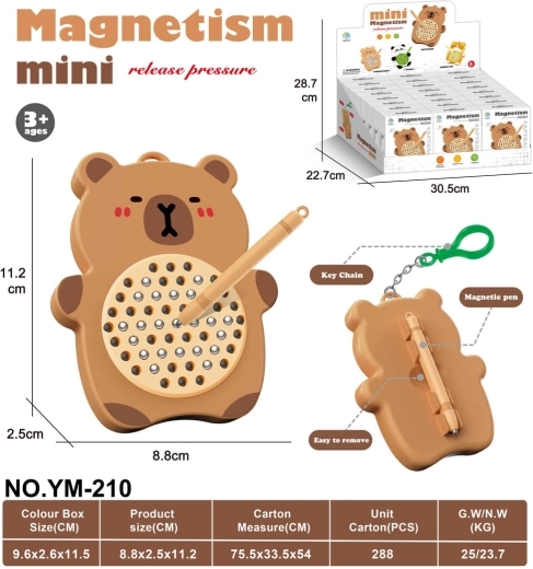 Magnetyczna tablica kapibara