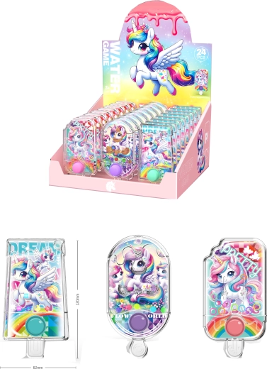 Wodna kieszonkowa gra Jednorożec – różne warianty