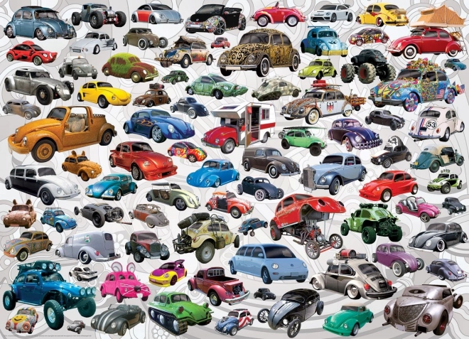 Puzzle EUROGRAPHICS Jaki jest twój chrząszcz? – 1000 elementów